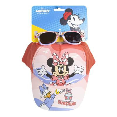 Pack Gorra de Béisbol + Gafas de Sol Minnie Mouse