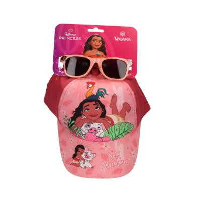 Set Gorra de Béisbol y Gafas de Sol Vaiana