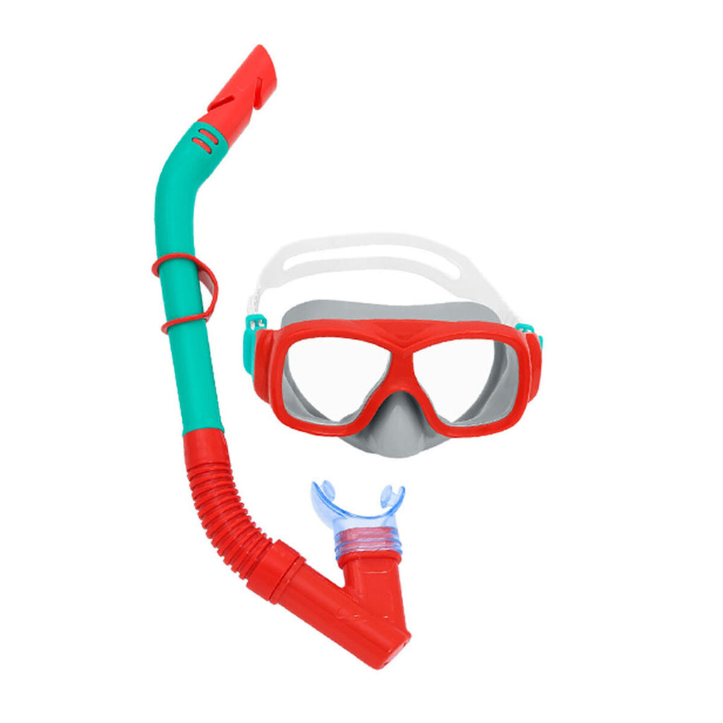 Snorkel y Gafas Infantiles Bestway Blue Orange (1 Unit)
