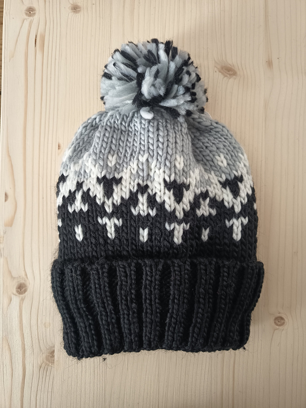 Black and Grey Beanie