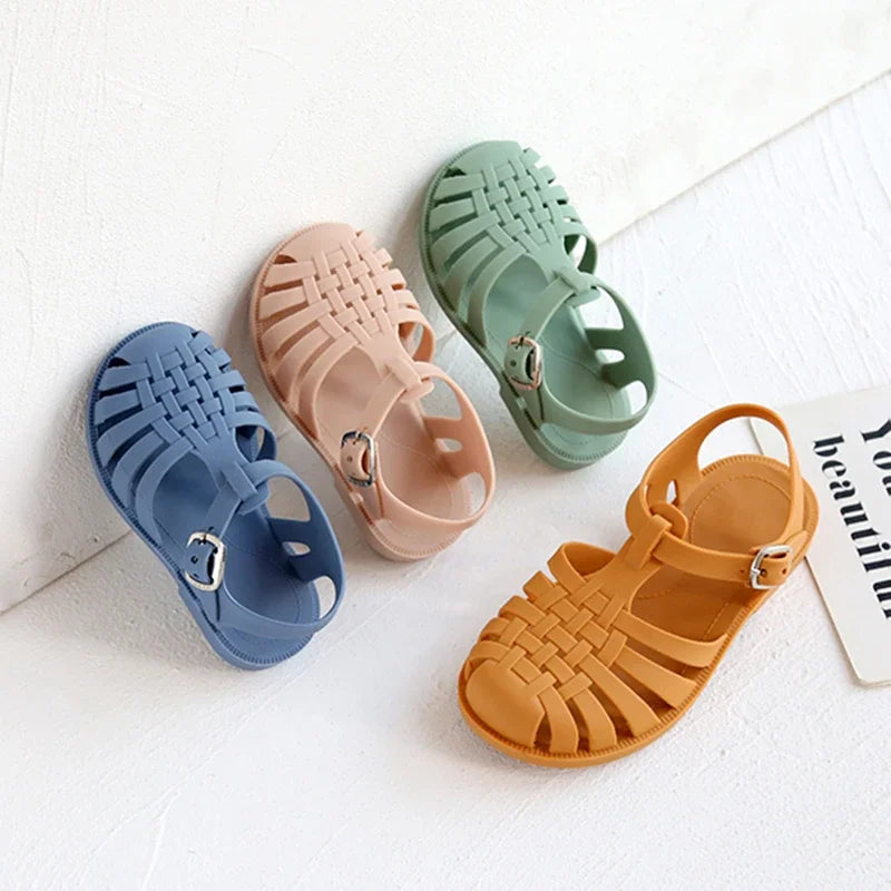 Sandalias de Gelatina para Niños -Listas para el Verano (Edades 1–8)