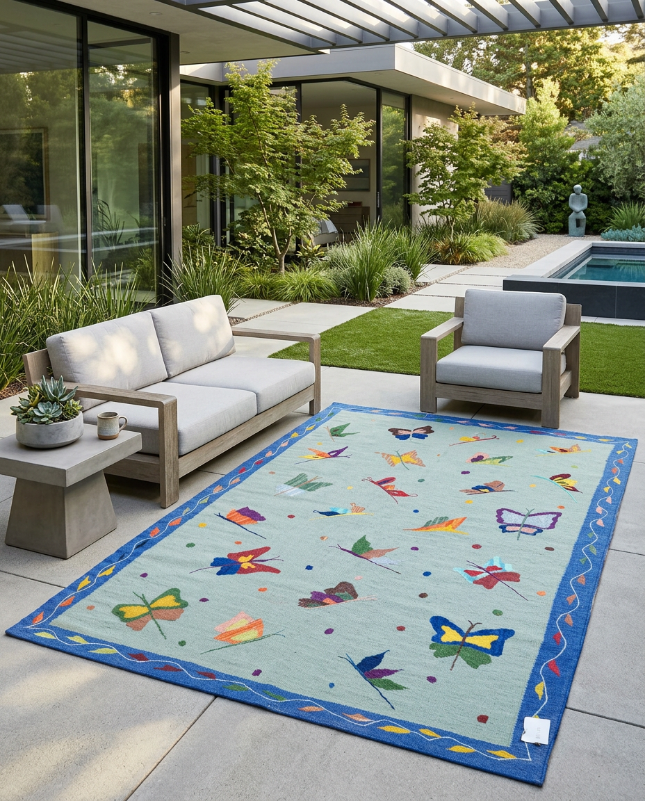 Kilim Suzani Tejido a Mano  - Medidas: 180 x 120 cm